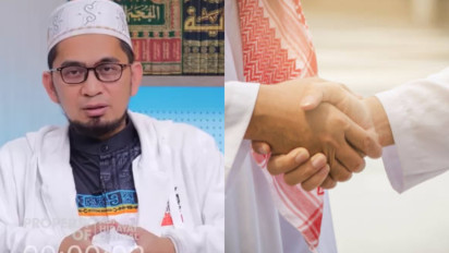 Memangnya Bersalaman Setelah Salat ada Dalilnya? Ustaz Adi Hidayat Jelaskan Hal ini, Katanya Ternyata...