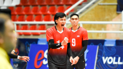 Lolos 12 Besar AVC Championship 2023, Timnas Voli Putra Indonesia Lawan Korea Selatan 