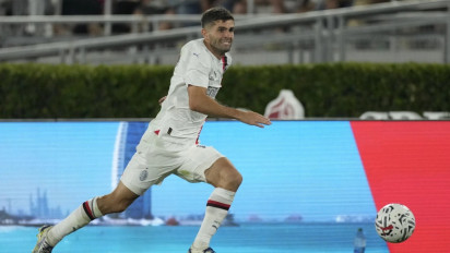Debut, Christian Pulisic Cetak Gol untuk AC Milan di Serie A
