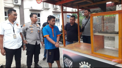 Viral Pencurian Gerobak Bakso, Belum Sempat Dijual Pelaku Lebih Dulu Ditangkap Polisi