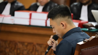 Mario Dandy Satriyo Menangis  saat Bacakan Pledoi, Teringat Kekejamannya Terhadap David Ozora: Saya Minta Maaf