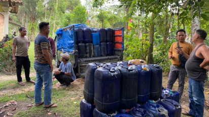 Polisi Bongkar Dugaan Penyelewengan BBM Bio Solar di Lampung Timur