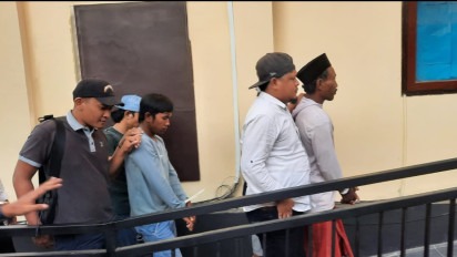 Pelaku Pembunuh Kakek Berhasil Ditangkap Petugas Saat Hendak Melarikan Diri