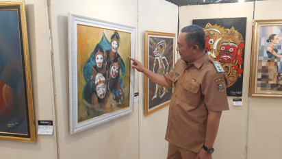 Pameran Seni Rupa Mahardhika, Seniman di Boyolali Pamerkan Puluhan Karya
