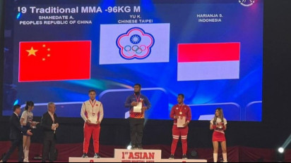 Timnas MMA Indonesia Raih 4 Medali Kejuaraan Asia di Bangkok