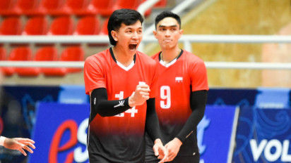 Link Live Streaming Timnas Voli Putra Indonesia Vs Korea Selatan di AVC Championship 2023