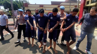 Ngaku Polisi, Empat Preman Ditangkap Setelah Aniaya dan Rampas Hp Korban di Bandung