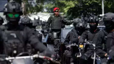 Anggota Sat-81 Gultor Kopassus TNI Angkatan Darat.