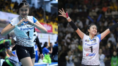 Manisnya Si Mojang Bandung Gendis Azzahra, Dulu Setim dengan Yolla Yuliana Kini Gabung BJB Tandamata, Intip Foto-fotonya