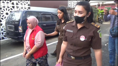 Penyidik Direktorat Jendral Pajak Serahkan Sri Muliani Tersangka Kasus Perpajakan ke Kejari Labuhanbatu