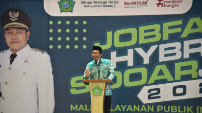1.000 Lowongan di Bursa Kerja Hybrid 2023, Bupati Gus Muhdlor Utamakan Calon Pekerja Lokal