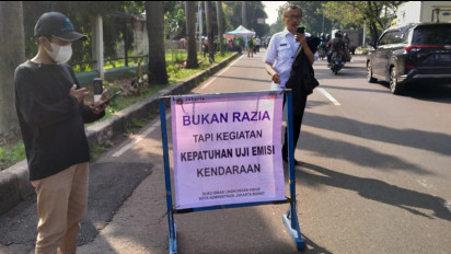 Pekan Ini, Polda Metro Jaya Mulai Lakukan Uji Coba Tilang Kendaraan yang Tak Lulus Uji Emisi