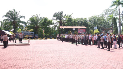 Jelang GTRA Summit 2023 di Karimun, Ratusan Personel Siapkan Pengamanan