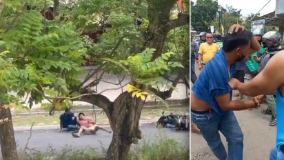 Pelaku Begal Motor di Palembang Diamuk Massa Setelah Korban Berhasil Melawan