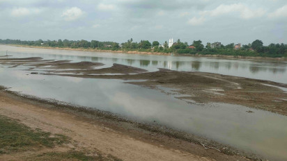 El Nino Mengakibatkan Kekeringan Luar Biasa di Sungai Musi