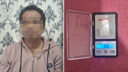 ASN Rutan Kelas 2B Krui Ditangkap Polres Lampung Barat karena Kedapatan Membawa Sabu