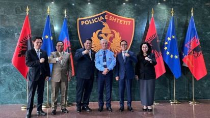 Kepala BNN RI Temui Direktur Jenderal Kepolisian Republik Albania Bahas Kerja Sama Penanggulangan Narkotika