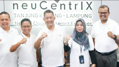 Akselerasi Ekosistem Digital Lampung, Telkom Resmi Komersialkan neuCentrIX Tanjung Karang