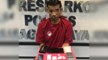 Simpan Sabu-Sabu dalam Pohon Pisang, Petani di Nagan Raya Ditangkap Tim Elang