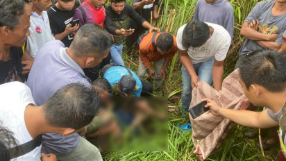 Geger, Warga Bungo Temukan Jasad Pria Penuh Luka di Pinggir Jalan