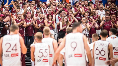 Suporter Latvia Rela Terbang 10 Ribu KM untuk Dukung di Indonesia Arena