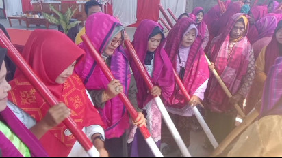 Nuja Rame Pesona Batu Bulan, Menguatkan Sikap Gotong Royong Kekompakan dan Silaturahmi