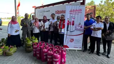 Penukaran gas melon ke LPG non subsidi