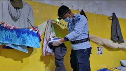 Petugas Lapas Pohuwato Geledah Kamar Narapidana, Berikut Hasilnya