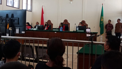 Sidang Pembunuhan Eks Anggota DPRD Langkat, JPU Belum Menyelesaikan Nota Tuntutan