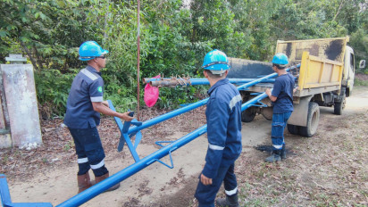 Sulap Limbah Besi Menjadi Tiang Lampu Ramah Lingkungan di Kundur, Kontribusi PT Timah Tbk untuk Masyarakat