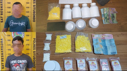 Jual Ribuan Pil Berbahaya, Dua Warga Situbondo Diringkus Aparat Kepolisian