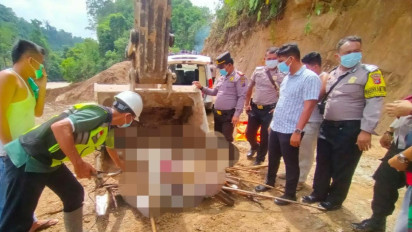Heboh Mayat Perempuan Ditemukan Mengapung di Sungai Batang Toru Tapanuli Selatan