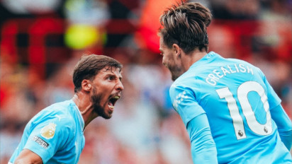 Hasil Liga Inggris: Manchester City Menang Dramatis, Aston Villa Pesta Gol