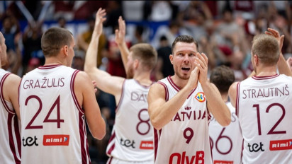 Hasil FIBA World Cup 2023: Latvia Tumbangkan Keperkasaan Prancis
