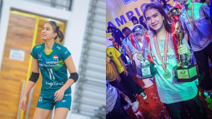 Profil Atlet Voli Cantik Shella Bernadetha Lengkap, Ada Tinggi Badan, Hubungan Asmara, Hingga Prestasi
