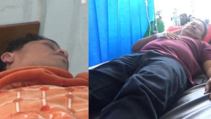 Waduh! 2 Anggota Polisi Polres Dairi Dipukuli Kapolres Dairi