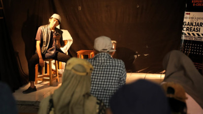 Apresiasi Seni Budaya, Relawan Ganjar Gelar Pentas Sastra Puisi dan Teater 