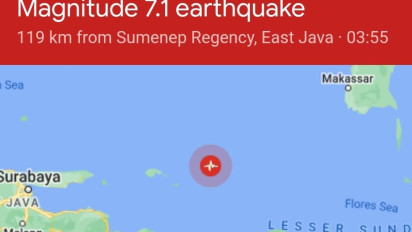 Gempa 7,4 Magnitudo, BPBD Bali Belum Temukan Kerusakan Bangunan 