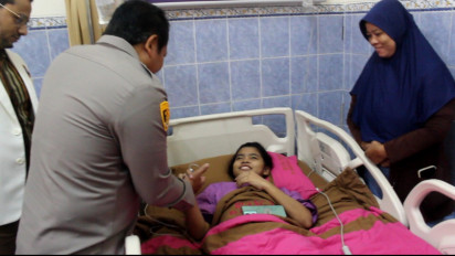 Disemangati Kapolda Jatim, Gadis Penjual Peyek Hari Ini Jalani Operasi