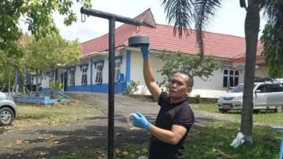 Kualitas Udara di Merapi Lahat Memburuk, DLH Pasang Alat Pemantau Udara