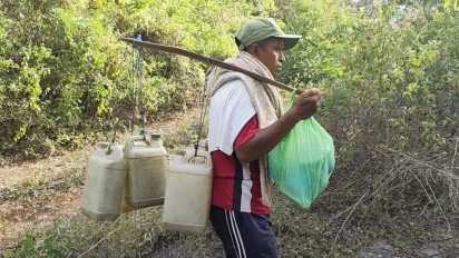 Ratusan Warga Desa di Buton Selatan Kesulitan Air Bersih