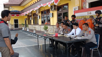 Pembunuh Sadis di Bangka Tengah Ditangkap Polisi