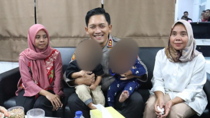 Kisah Bayi Tertukar : Kedua Bayi Beserta Orang Tua Jalani Sesi "Bonding" Selama 3 Hari di Mapolres Bogor