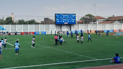 2.100 Siswi Ikuti Turnamen Sepak Bola Putri di Kudus