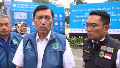 Kapan Ya Bisa Naik Kereta Cepat Gratis? Ini Penjelasan Luhut Binsar Pandjaitan Saat Bertemu Ridwan Kamil di Gedung Sate Bandung