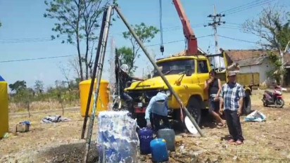 Sempat Lama Mangkrak, Warga Wongsorejo Banyuwangi Bisa Nikmati Air Bersih
