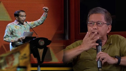 Ketua Parpol Berebut 'Cinta' Jokowi, Rocky Gerung: Karena Takut Tidur di Kamar Tahanan? 