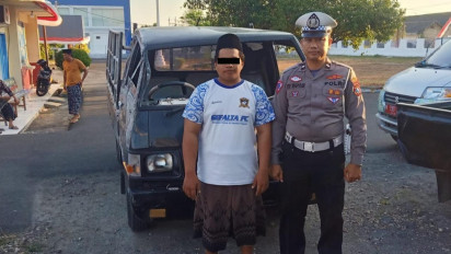 Mobil Pikap Bawa Rombongan Pelajar Terguling di Pamekasan, Sopir Pikap Ditahan Polisi