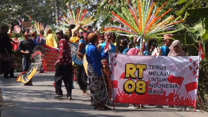 Ribuan Warga Gelar Tradisi Ancakan, Wujud Syukur Kelimpahan Hasil Bumi
