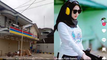 Enam Mobil Mewah Milik Selebgram Adelia Putri Salma dan Satu Usaha Minimarket Diamankan Polda Lampung